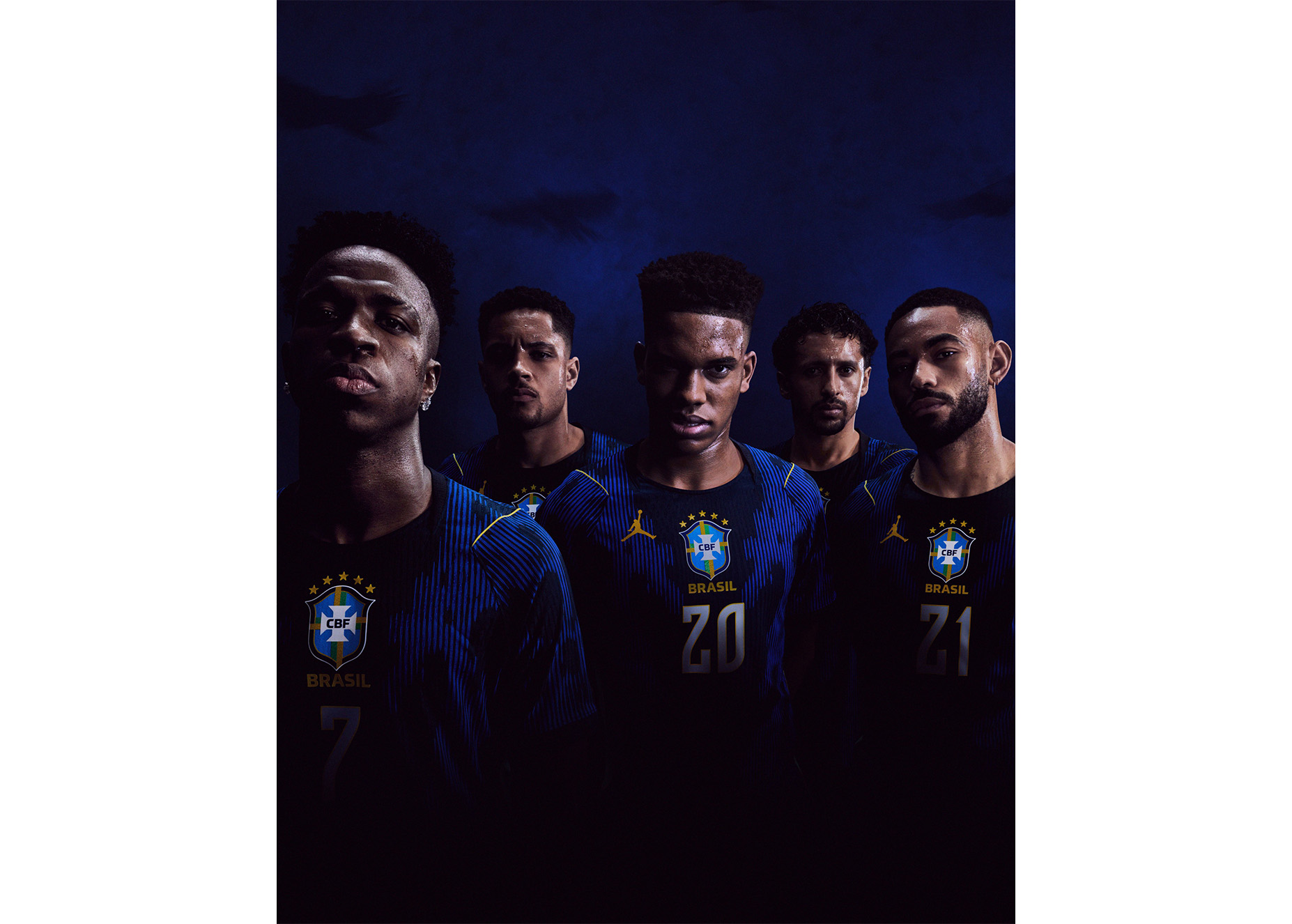 携手巴西足协，Jordan品牌首次推出足球国家队球衣