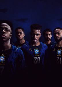 携手巴西足协，Jordan品牌首次推出足球国家队球衣