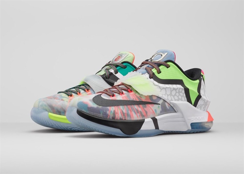 KD7 “What The”集18款球鞋特色于一身