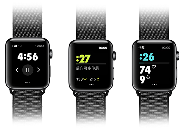 NIKE TRAINING CLUB应用程序登陆APPLE WATCH