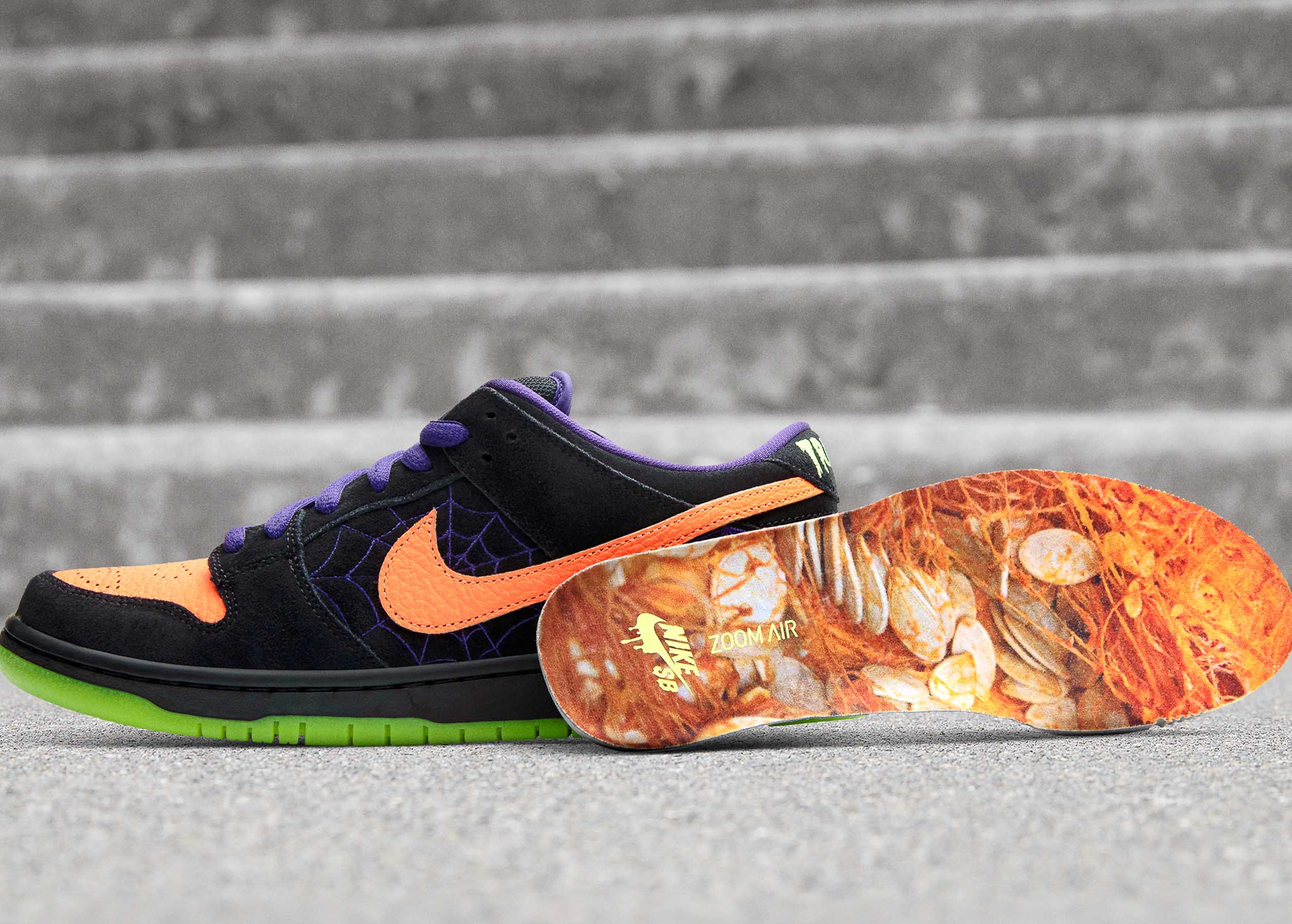 耐克推出 NIKE SB DUNK LOW PRO "Night of Mischief"