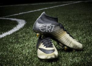 耐克推出Mercurial CR7 珍贵黄金战靴献礼克里斯蒂亚诺·罗纳尔多