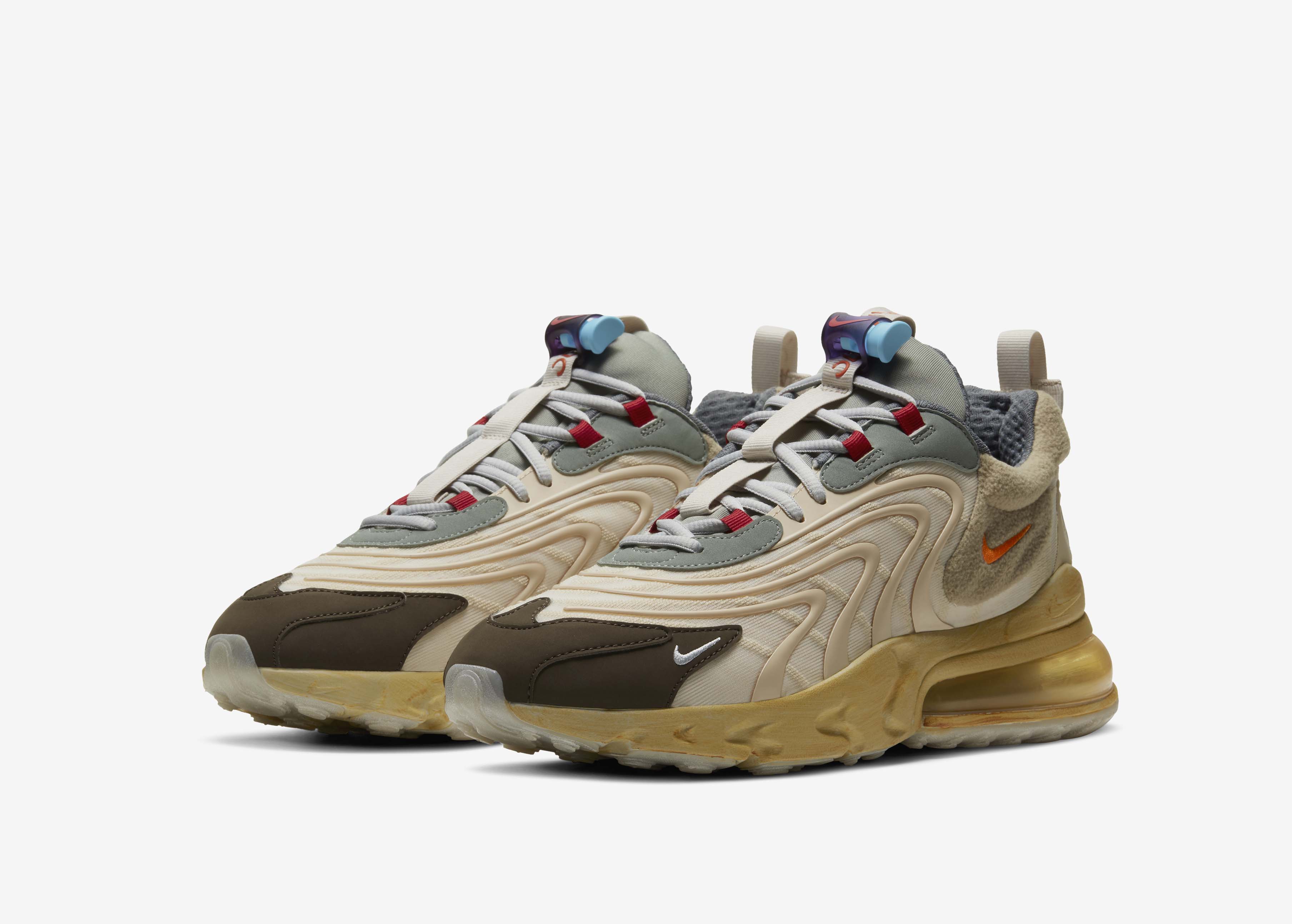 Nike x Travis Scott Air Max 270 "Cactus Trails" ：丰富细节，玩味十足