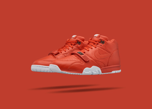 球场之美：NIKECOURT AIR TRAINER 1 MID X FRAGMENT