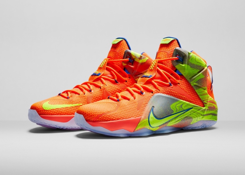 NIKE籃球發表LEBRON 12 SIX MERIDIANS配色