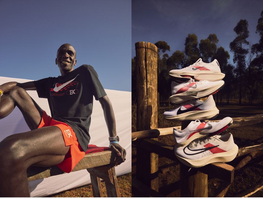 NIKE慶祝與ELIUD KIPCHOGE攜手合作二十周年